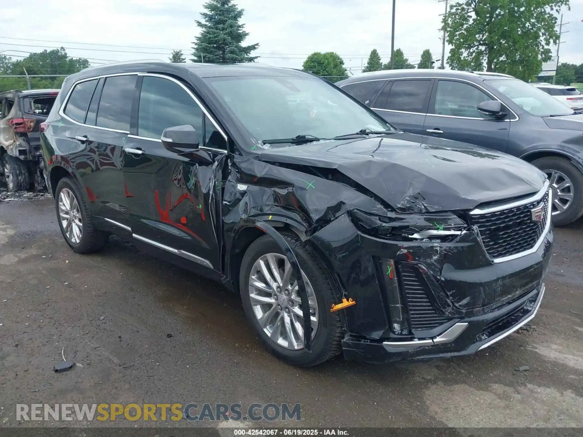 1 Фотография поврежденного автомобиля 1GYKPDRS6NZ156380 CADILLAC XT6 2022