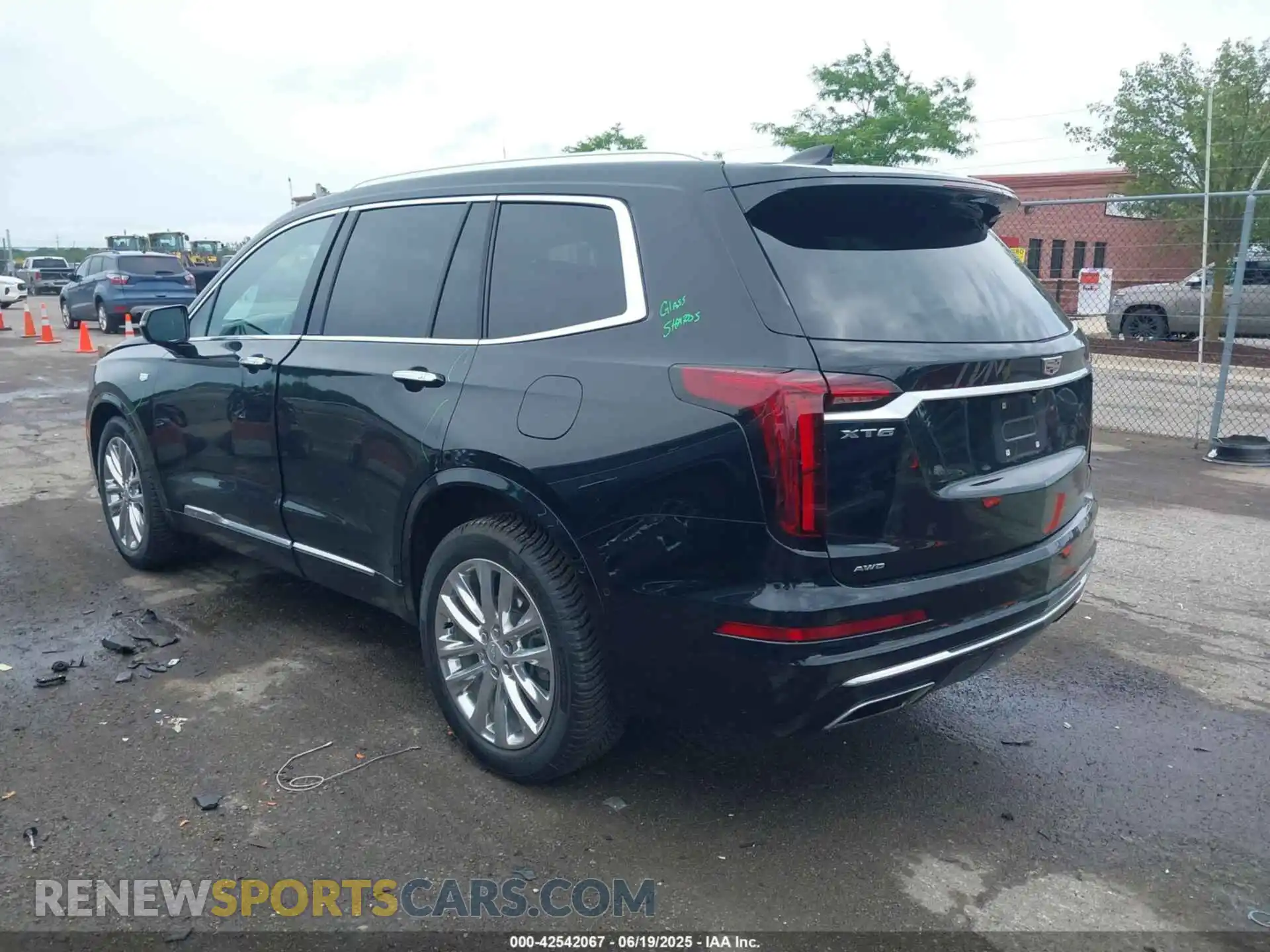 3 Фотография поврежденного автомобиля 1GYKPDRS6NZ156380 CADILLAC XT6 2022