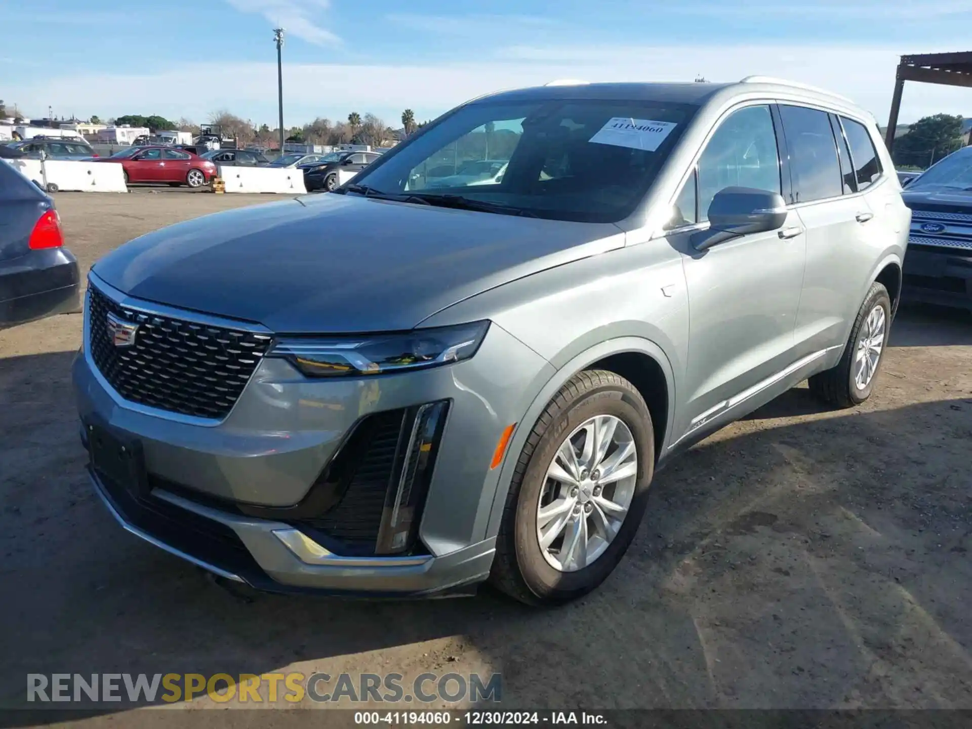 2 Photograph of a damaged car 1GYKPAR41PZ129073 CADILLAC XT6 2023