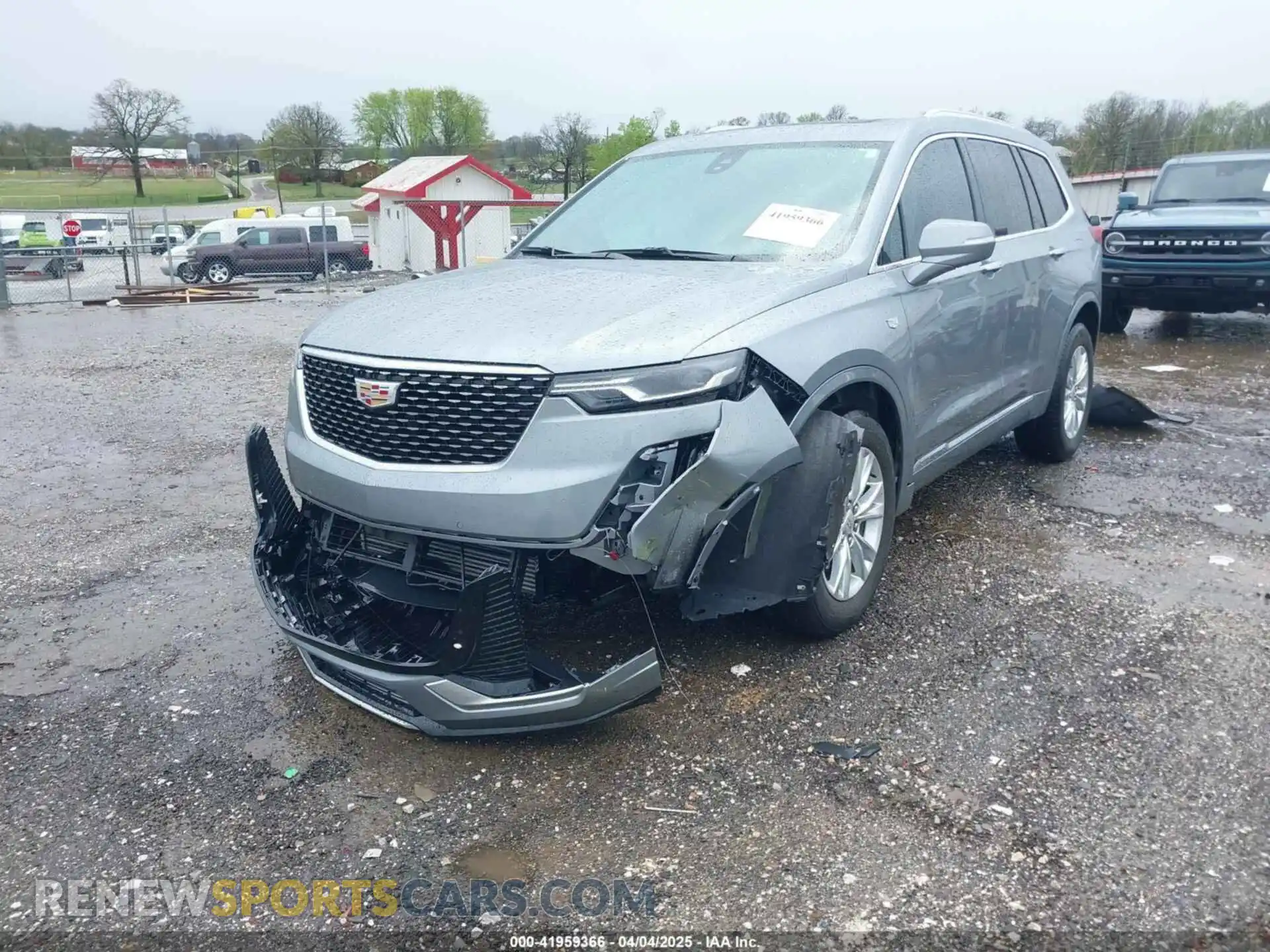 2 Photograph of a damaged car 1GYKPAR42PZ231126 CADILLAC XT6 2023