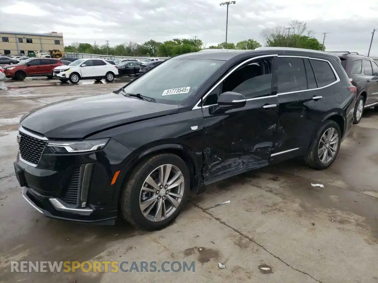 1 Photograph of a damaged car 1GYKPCRS5PZ101867 CADILLAC XT6 2023