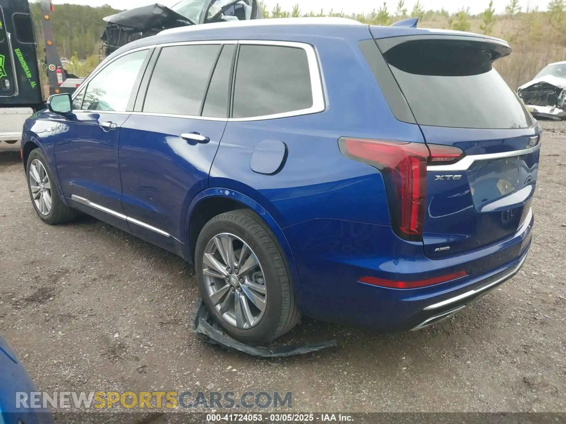 3 Photograph of a damaged car 1GYKPDRS3PZ221429 CADILLAC XT6 2023