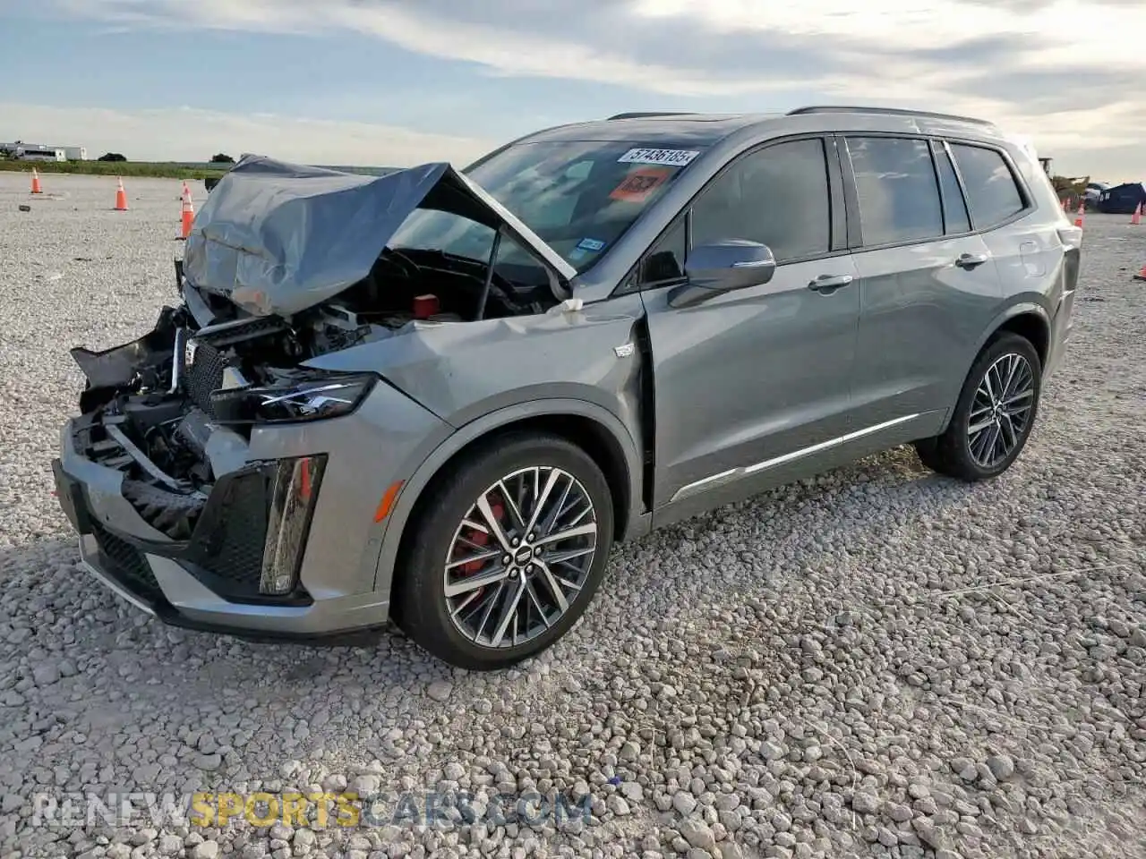 1 Фотография поврежденного автомобиля 1GYKPHRS1PZ162923 CADILLAC XT6 2023