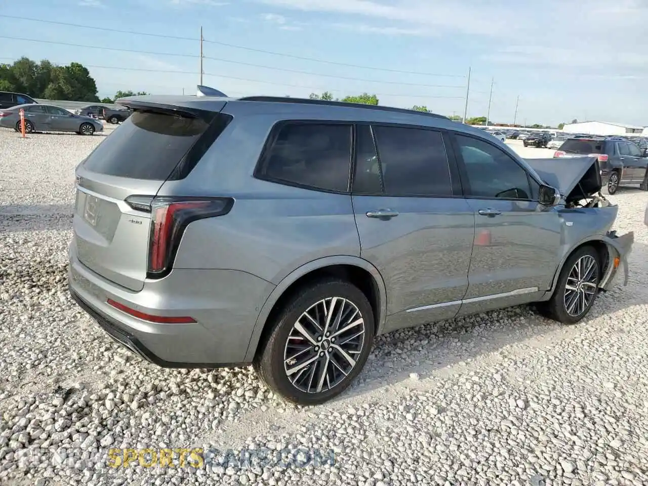 3 Фотография поврежденного автомобиля 1GYKPHRS1PZ162923 CADILLAC XT6 2023