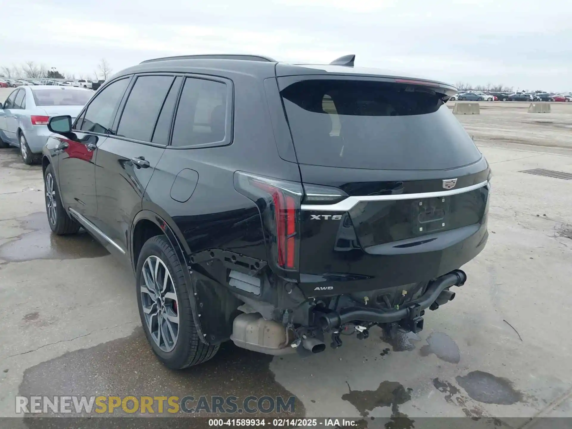 3 Photograph of a damaged car 1GYKPHRS4PZ232284 CADILLAC XT6 2023