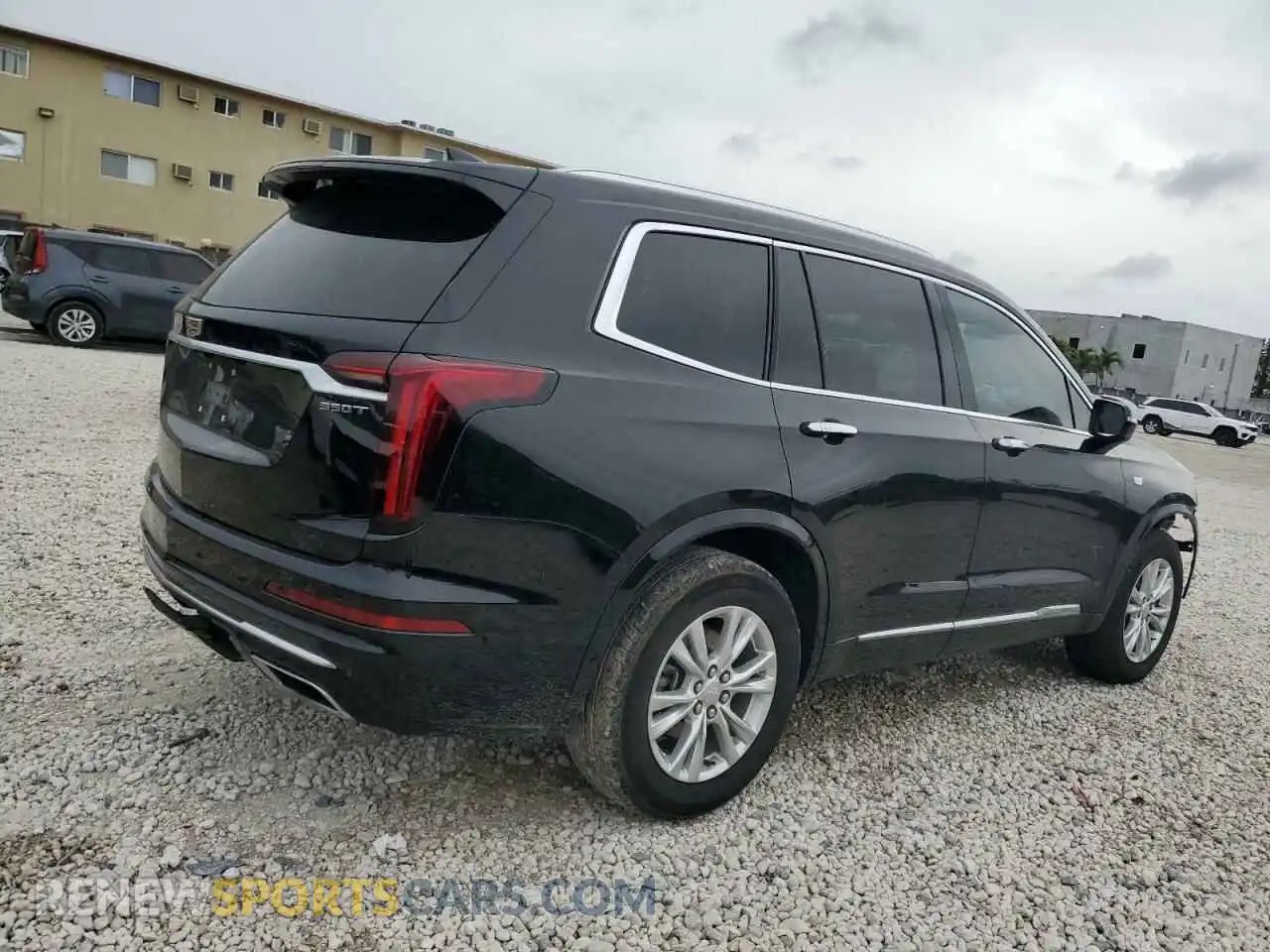 3 Photograph of a damaged car 1GYKPAR41RZ734536 CADILLAC XT6 2024