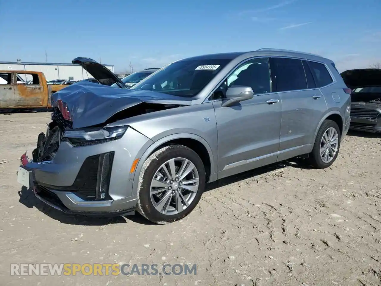 1 Photograph of a damaged car 1GYKPCRSXRZ734769 CADILLAC XT6 2024