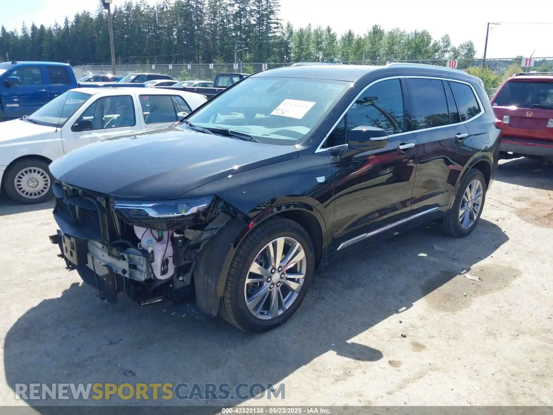 2 Photograph of a damaged car 1GYKPDRSXRZ721817 CADILLAC XT6 2024