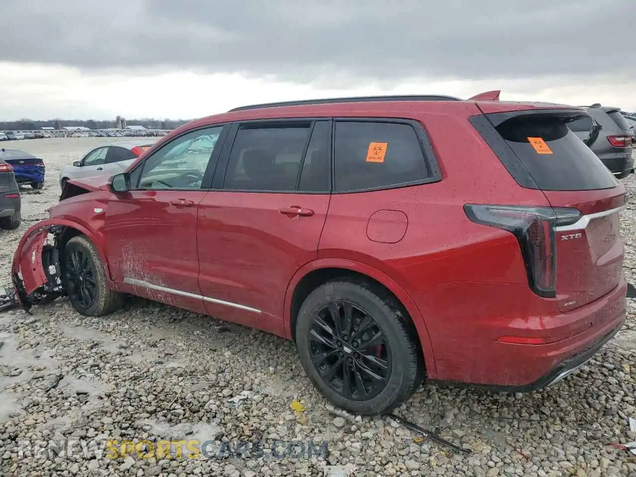2 Photograph of a damaged car 1GYKPHRS4RZ701991 CADILLAC XT6 2024