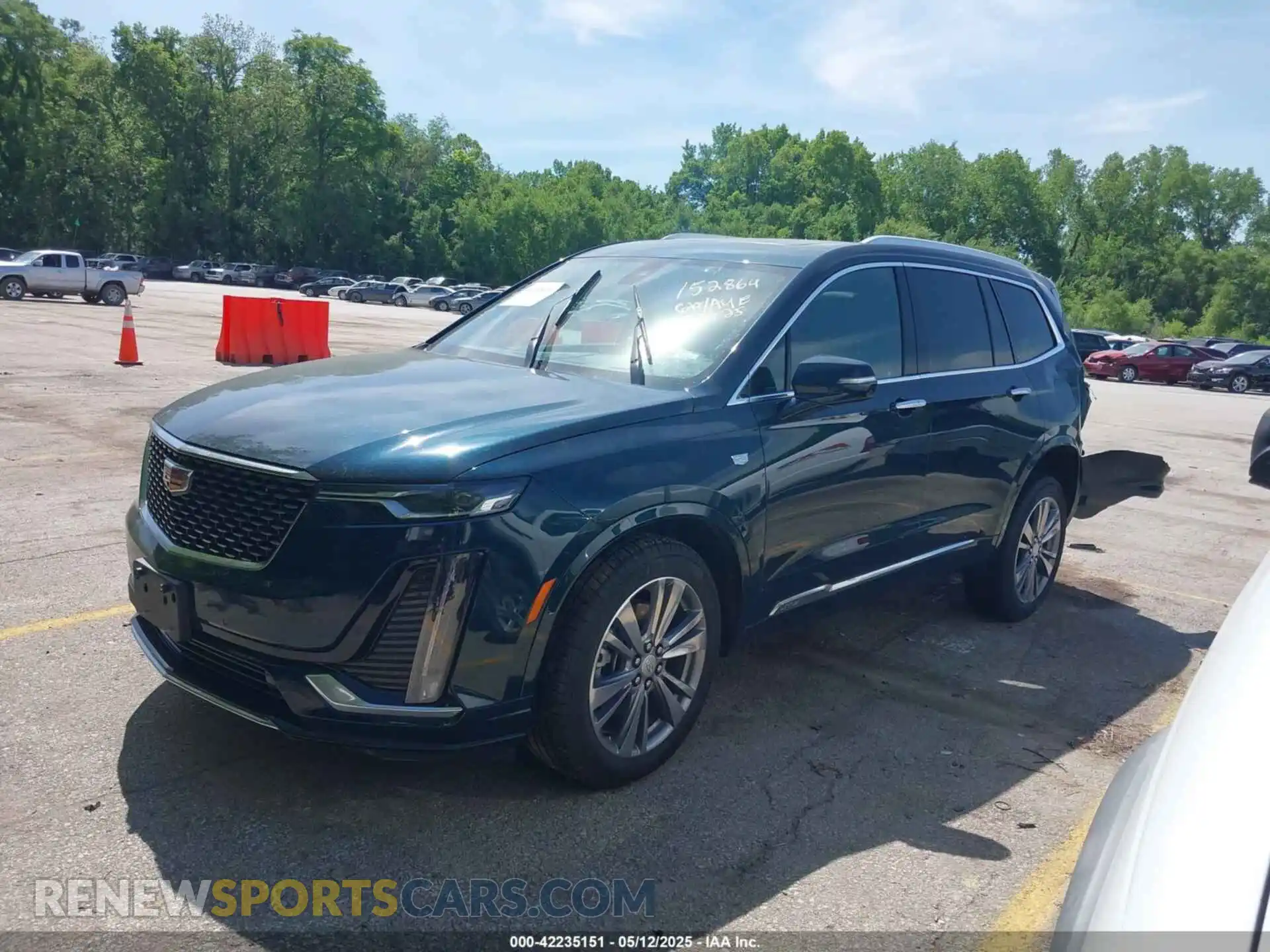 2 Photograph of a damaged car 1GYKPDRS1SZ120334 CADILLAC XT6 2025