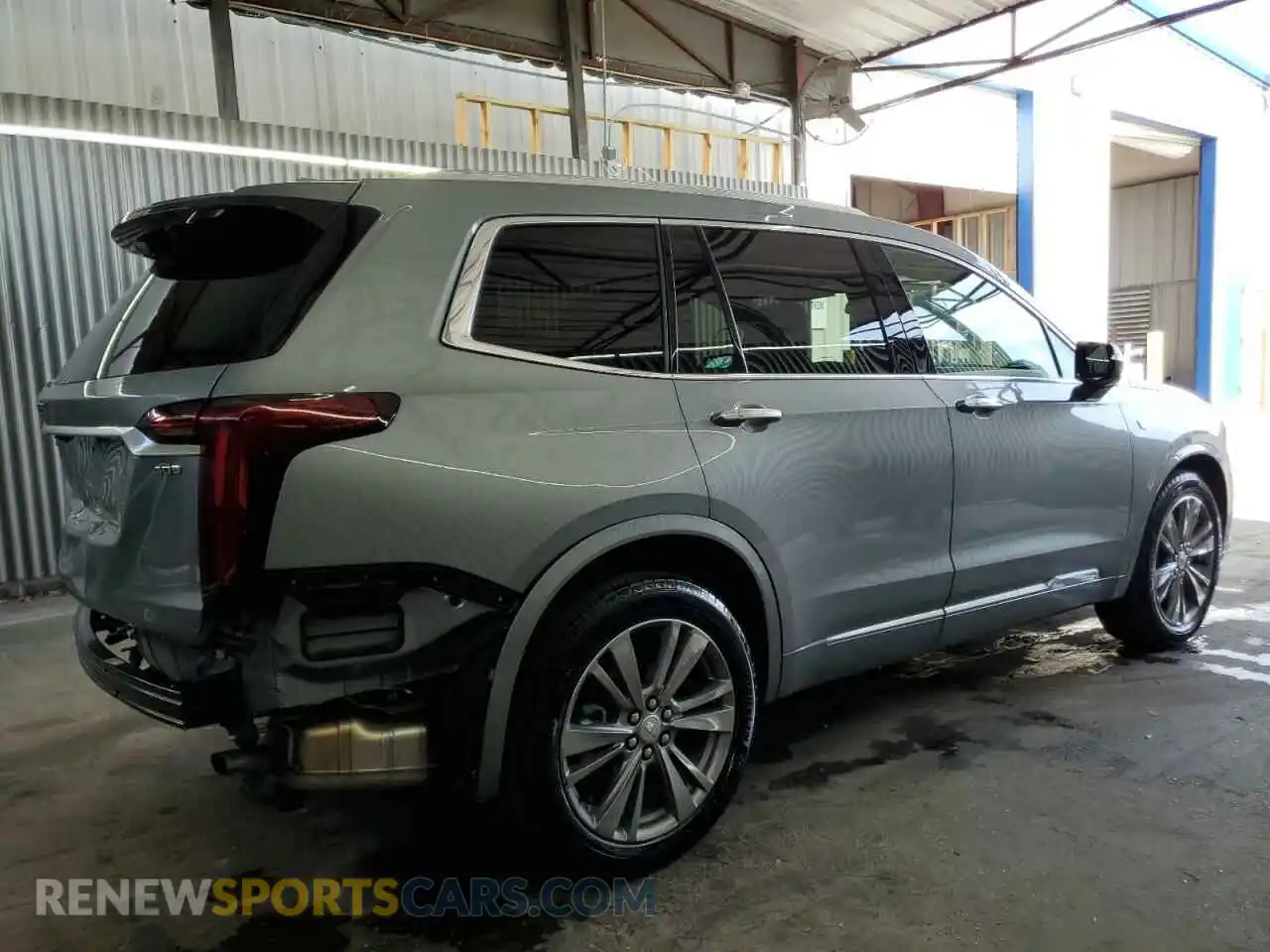 3 fotografías del automóvil dañado 1GYKPDRS6SZ119759 CADILLAC XT6 2025