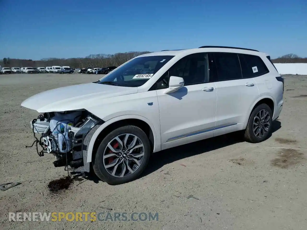 1 Photograph of a damaged car 1GYKPHRS5SZ101521 CADILLAC XT6 2025