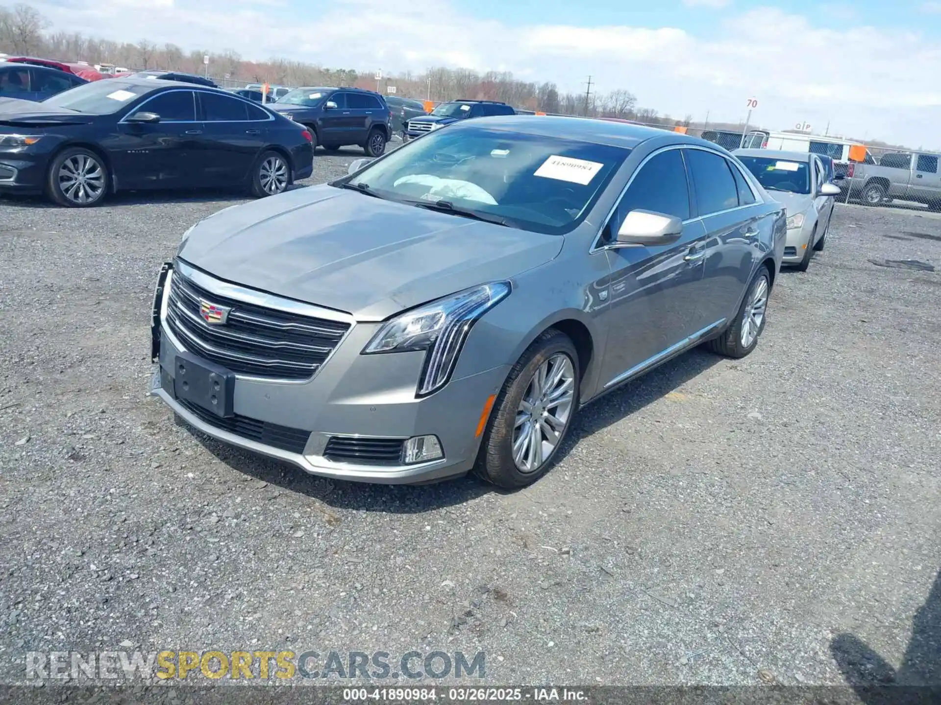 2 Photograph of a damaged car 2G61M5S3XK9135883 CADILLAC XTS 2019