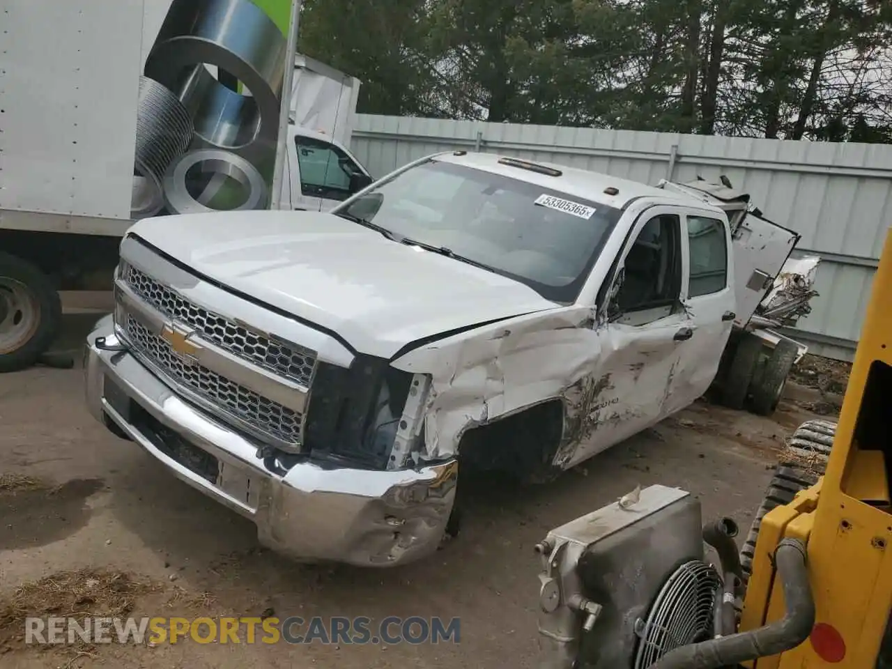 1 Photograph of a damaged car 1GC4KVCG3KF140156 CHEVROLET ALL Models 2019