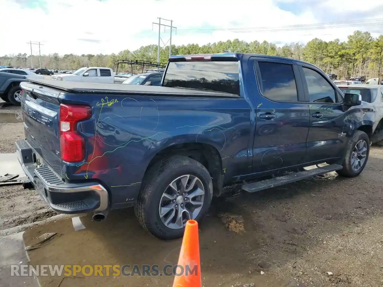 3 Photograph of a damaged car 1GCPWCED1KZ395010 CHEVROLET ALL Models 2019