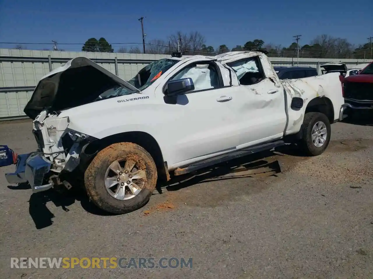 1 Photograph of a damaged car 1GCPWCED8KZ129256 CHEVROLET ALL Models 2019
