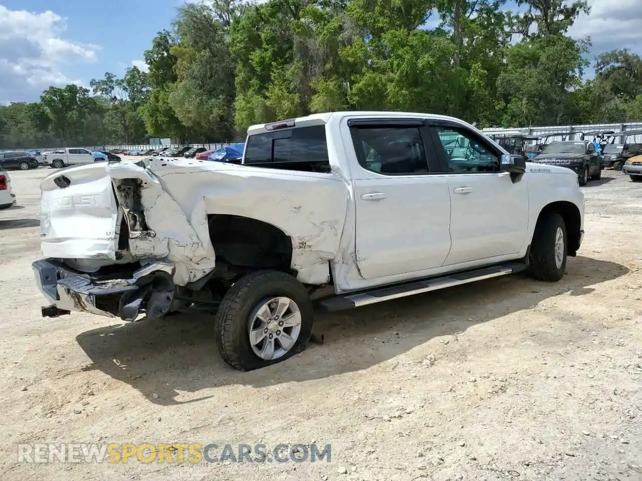 3 Photograph of a damaged car 1GCPWCED8KZ384067 CHEVROLET ALL Models 2019
