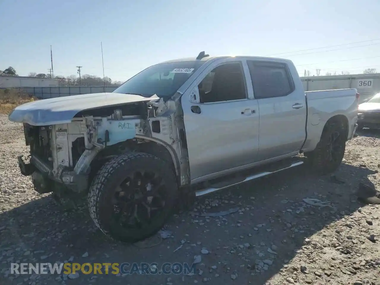 1 Photograph of a damaged car 1GCPWCEDXKZ136466 CHEVROLET ALL Models 2019