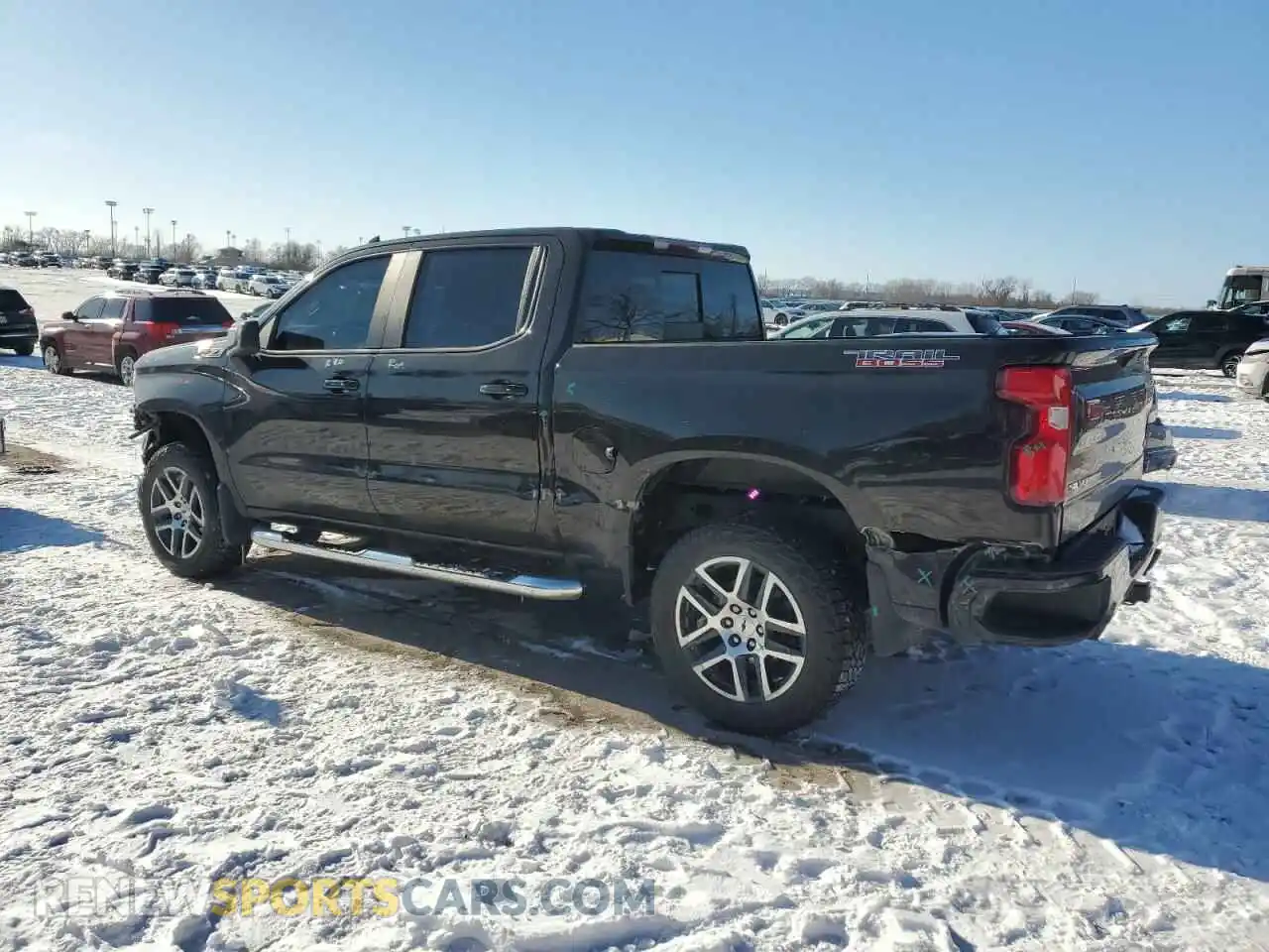 2 Photograph of a damaged car 1GCPYFED0KZ409197 CHEVROLET ALL Models 2019