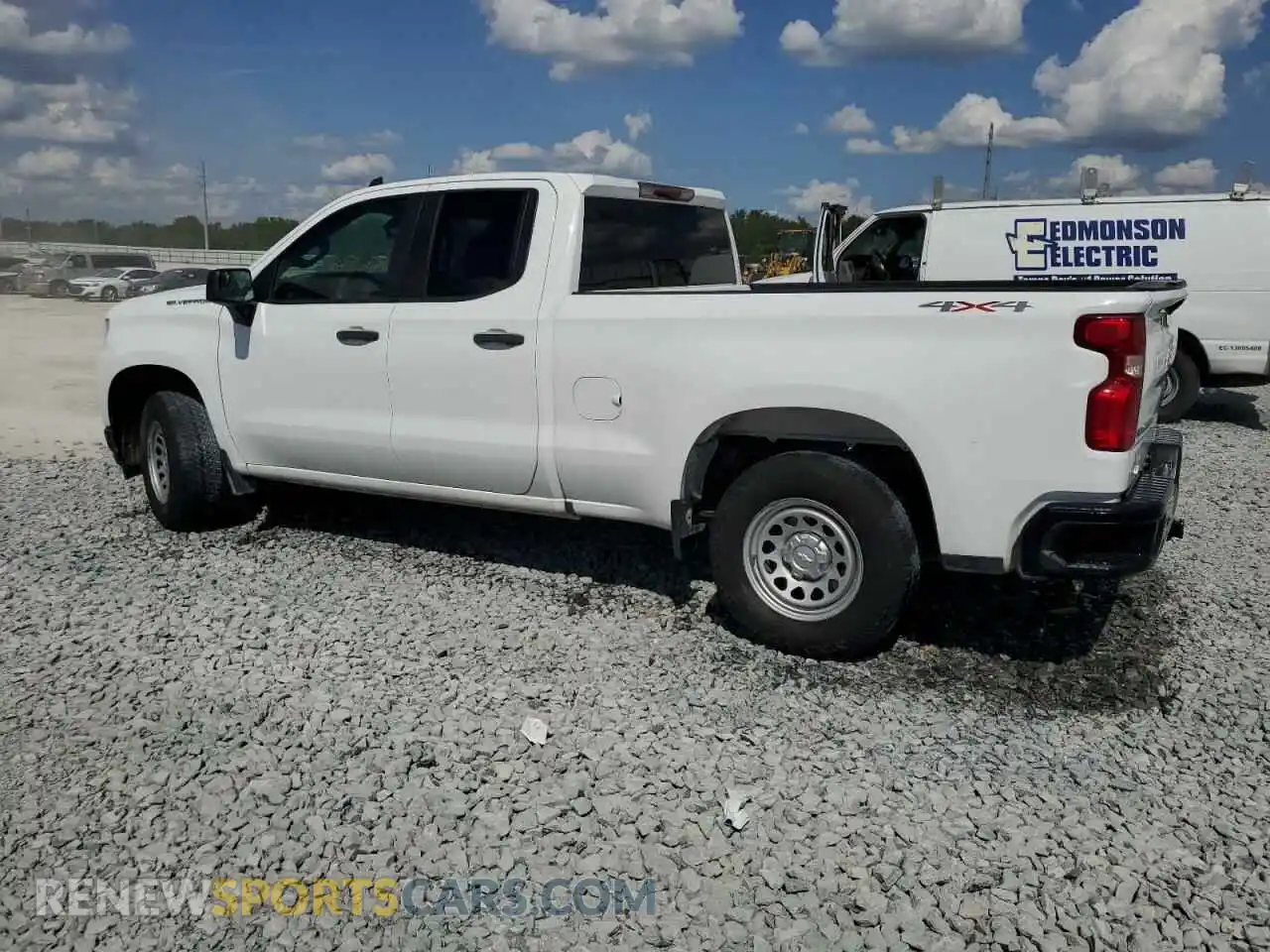 2 Photograph of a damaged car 1GCRYAEF5KZ224575 CHEVROLET ALL Models 2019