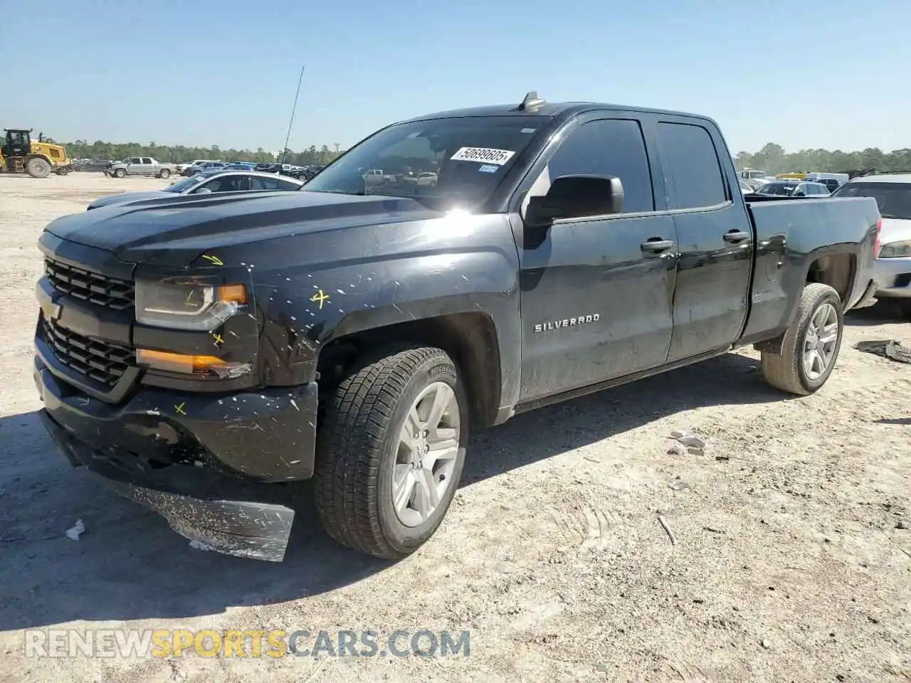 1 Photograph of a damaged car 2GCRCMEC9K1230071 CHEVROLET ALL Models 2019