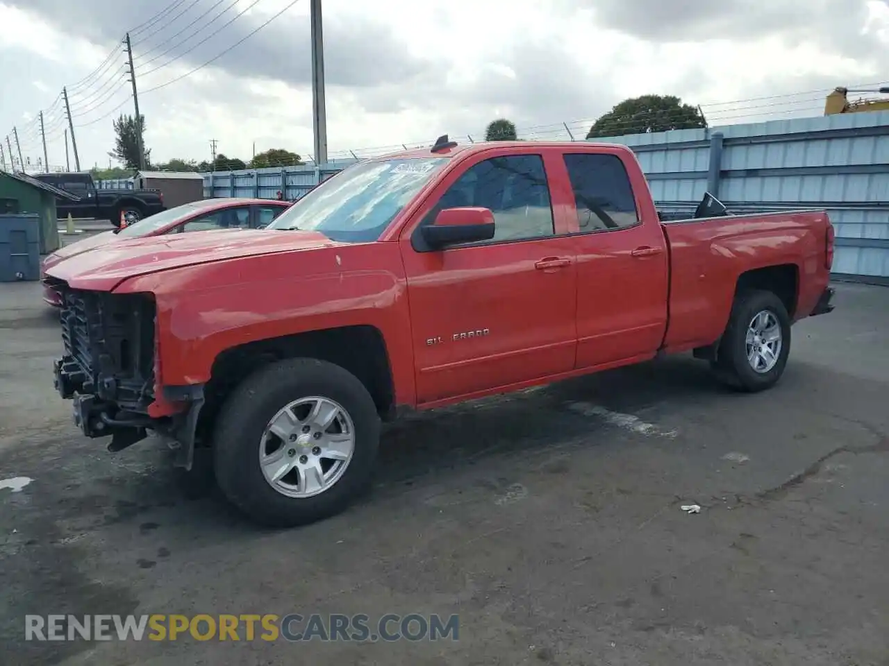 1 Photograph of a damaged car 2GCRCPEC5K1148954 CHEVROLET ALL Models 2019