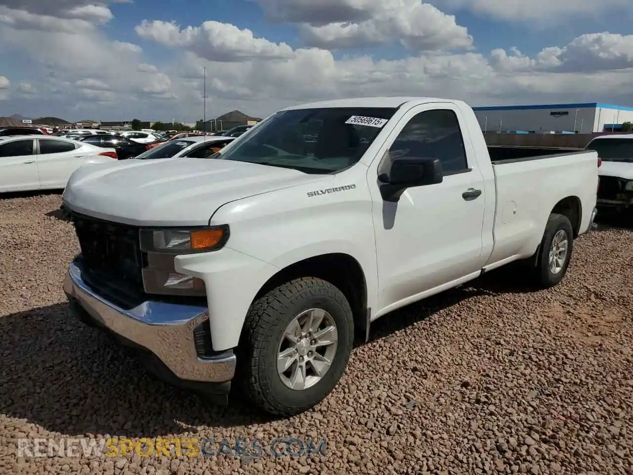 1 Photograph of a damaged car 3GCNWAEF3KG224577 CHEVROLET ALL Models 2019