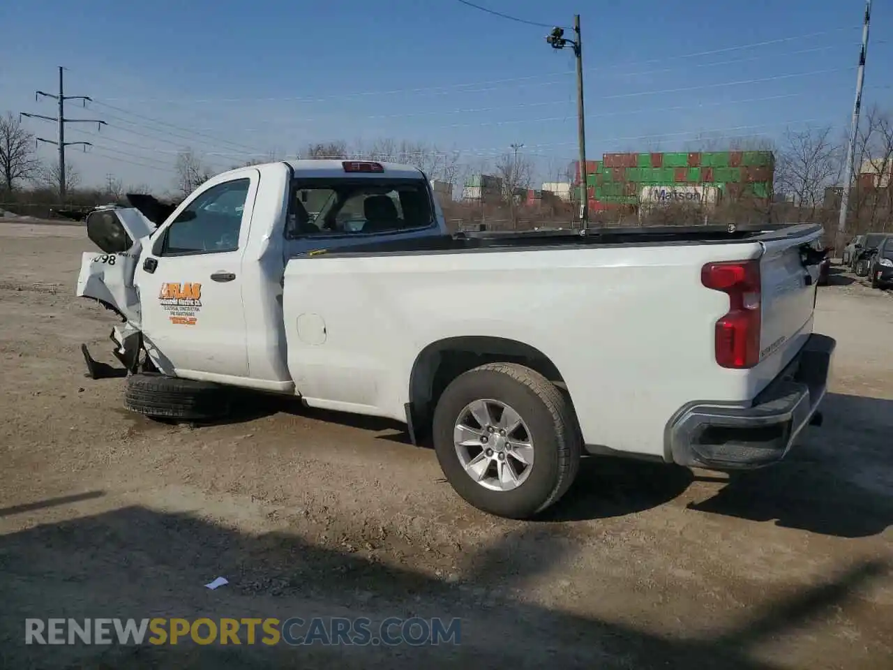 2 Photograph of a damaged car 3GCNWAEFXKG241621 CHEVROLET ALL Models 2019
