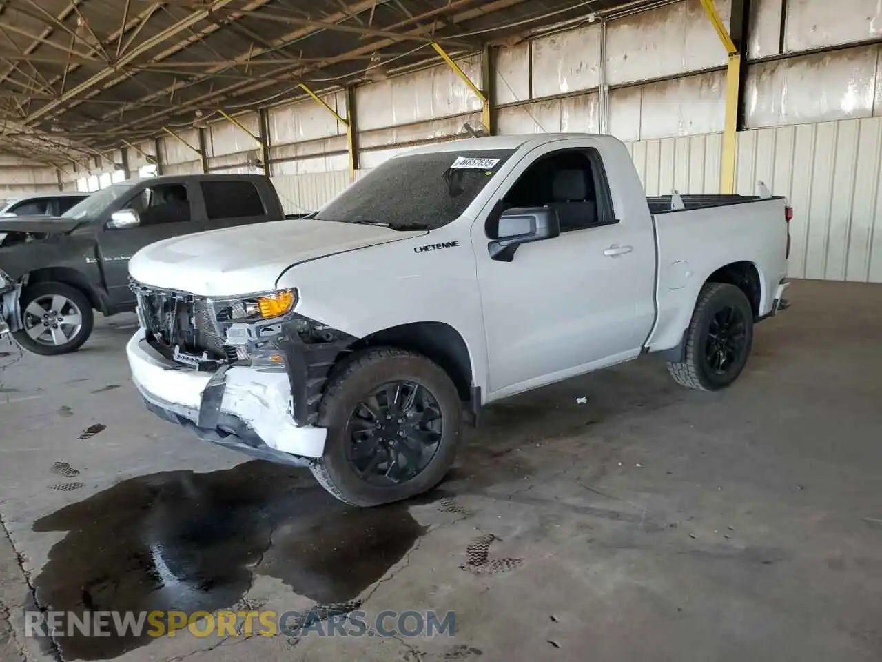 1 Photograph of a damaged car 3GCNWAEH9KG300837 CHEVROLET ALL Models 2019
