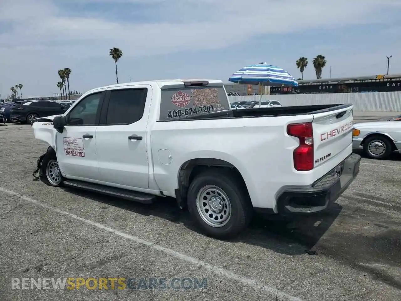 2 Photograph of a damaged car 3GCPWAEH2KG300560 CHEVROLET ALL Models 2019