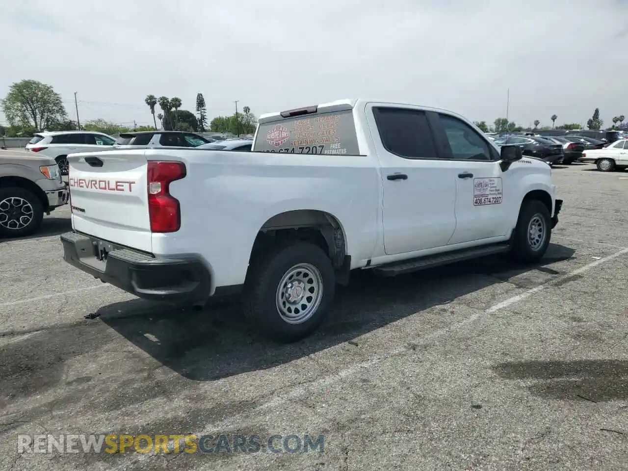 3 Photograph of a damaged car 3GCPWAEH2KG300560 CHEVROLET ALL Models 2019