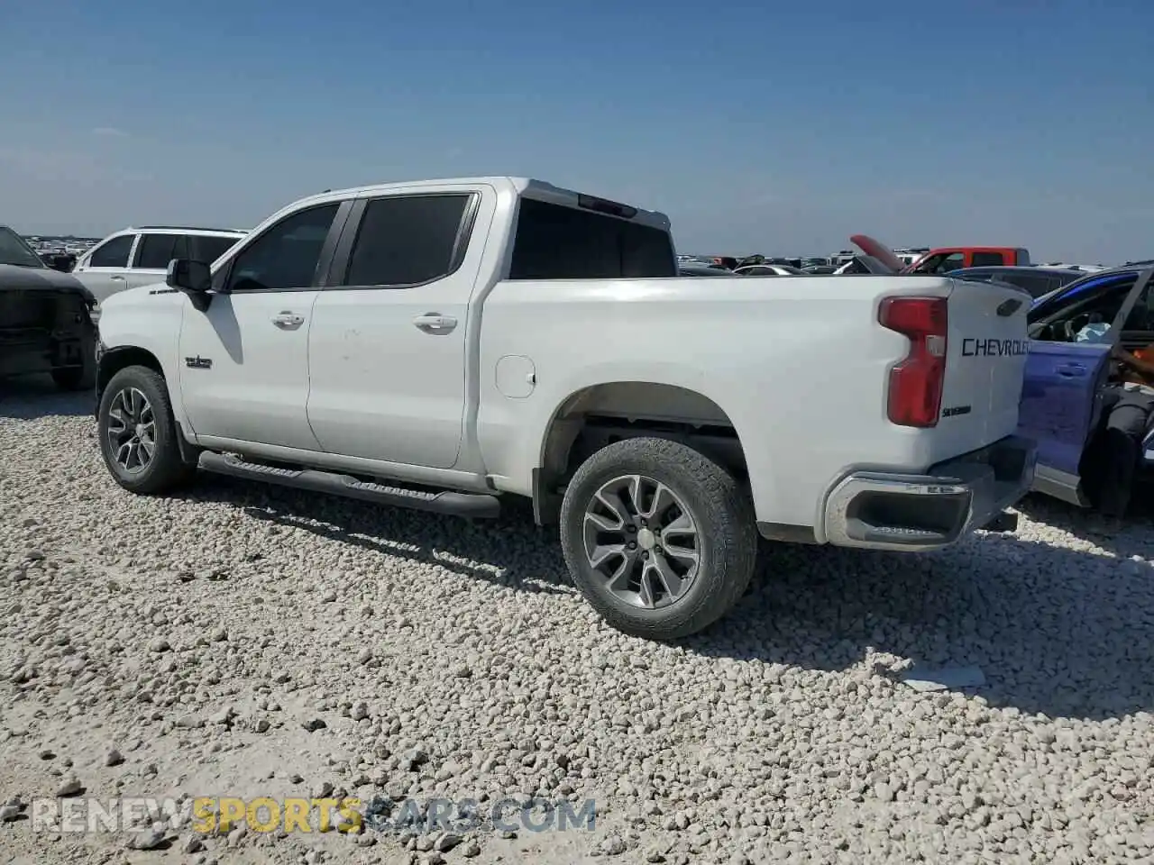 2 Photograph of a damaged car 3GCPWCED0KG282052 CHEVROLET ALL Models 2019