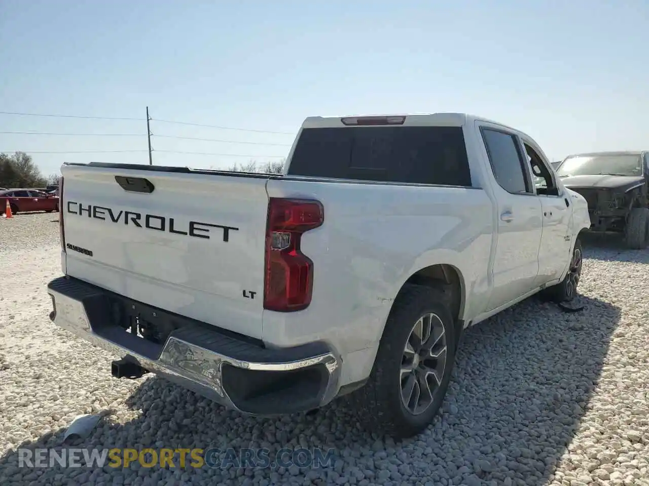 3 Photograph of a damaged car 3GCPWCED0KG282052 CHEVROLET ALL Models 2019
