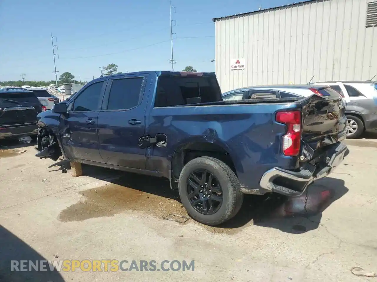 2 Photograph of a damaged car 3GCPWCED9KG244223 CHEVROLET ALL Models 2019