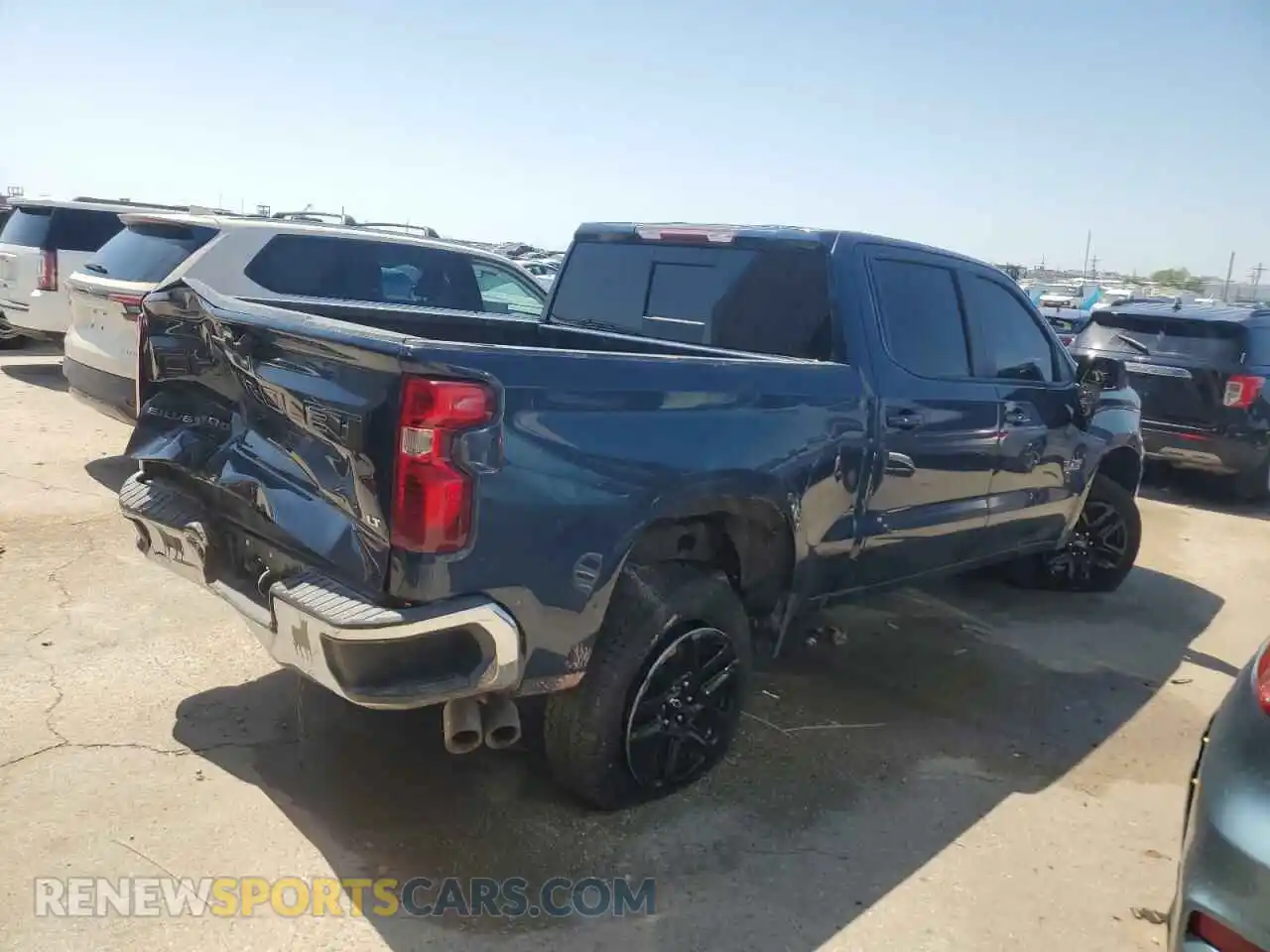 3 Photograph of a damaged car 3GCPWCED9KG244223 CHEVROLET ALL Models 2019