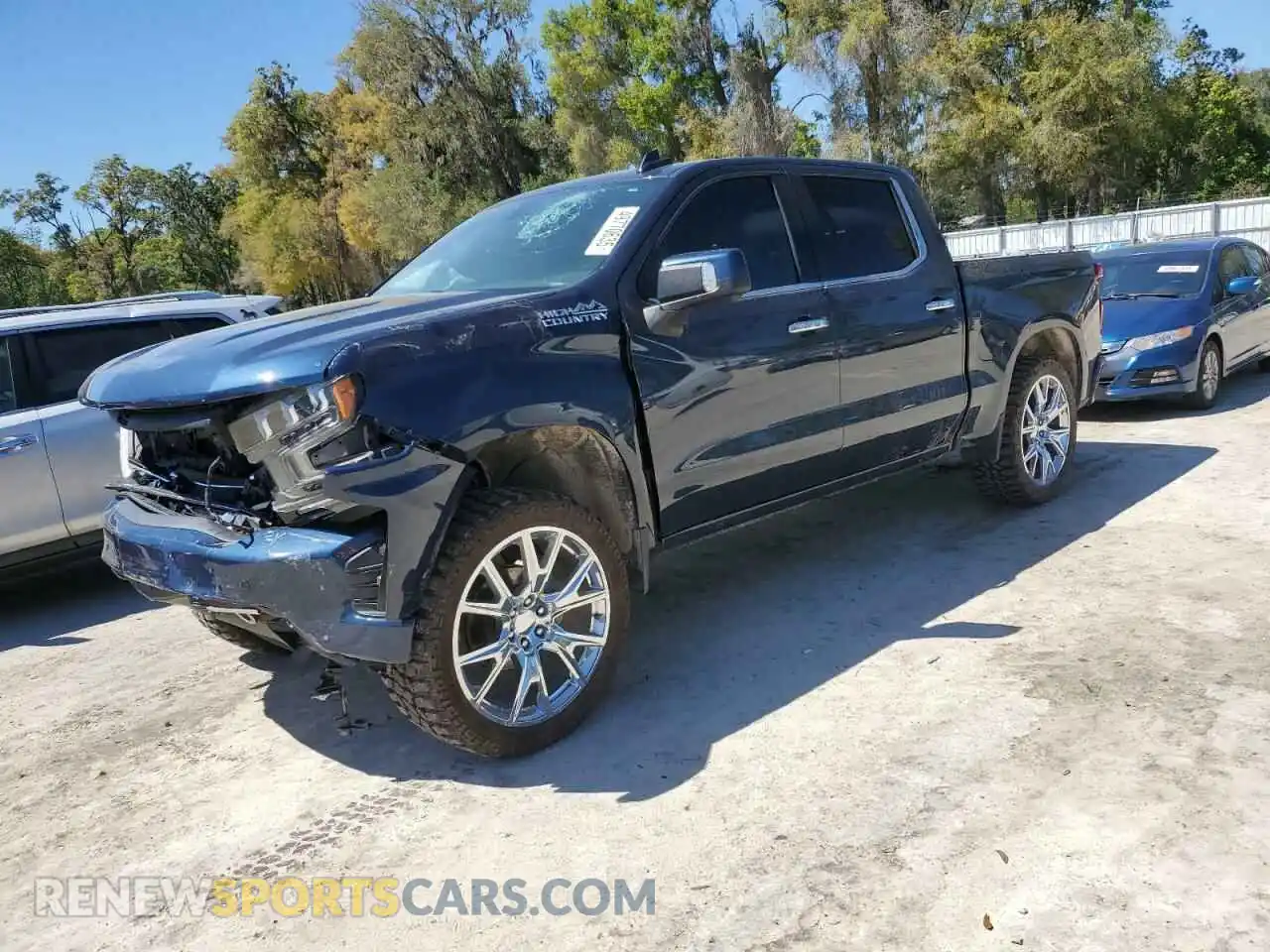 1 Photograph of a damaged car 3GCPWFEDXKG286787 CHEVROLET ALL Models 2019
