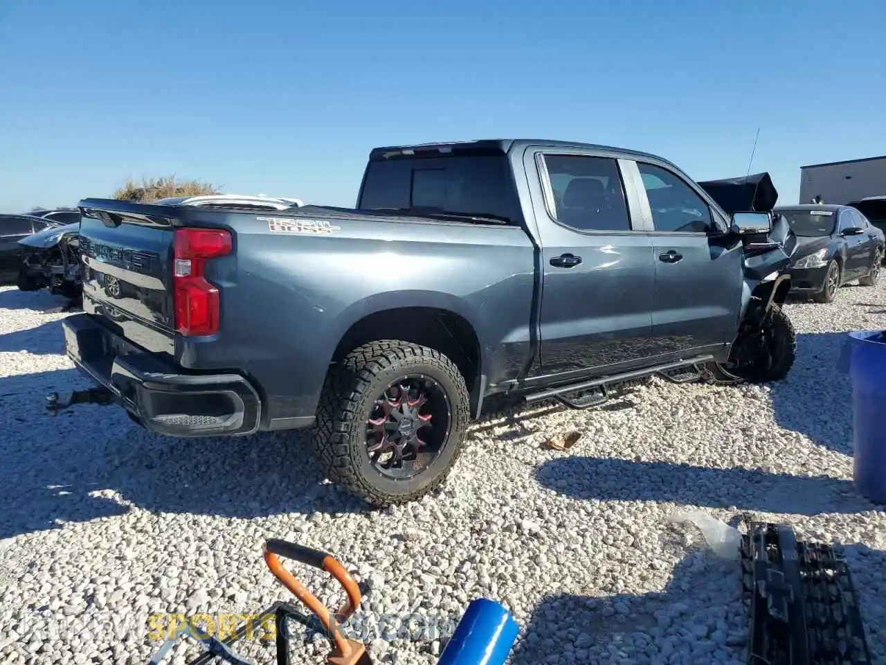 3 Photograph of a damaged car 3GCPYFED6KG215077 CHEVROLET ALL Models 2019