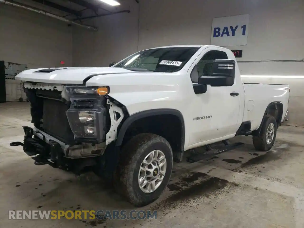 1 Photograph of a damaged car 1GC3YLE73LF285999 CHEVROLET ALL Models 2020