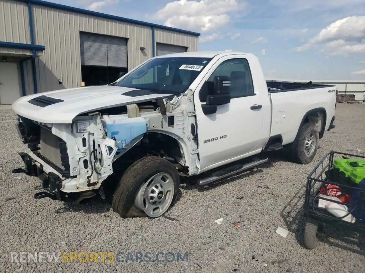 1 Photograph of a damaged car 1GC3YLE75LF328867 CHEVROLET ALL Models 2020