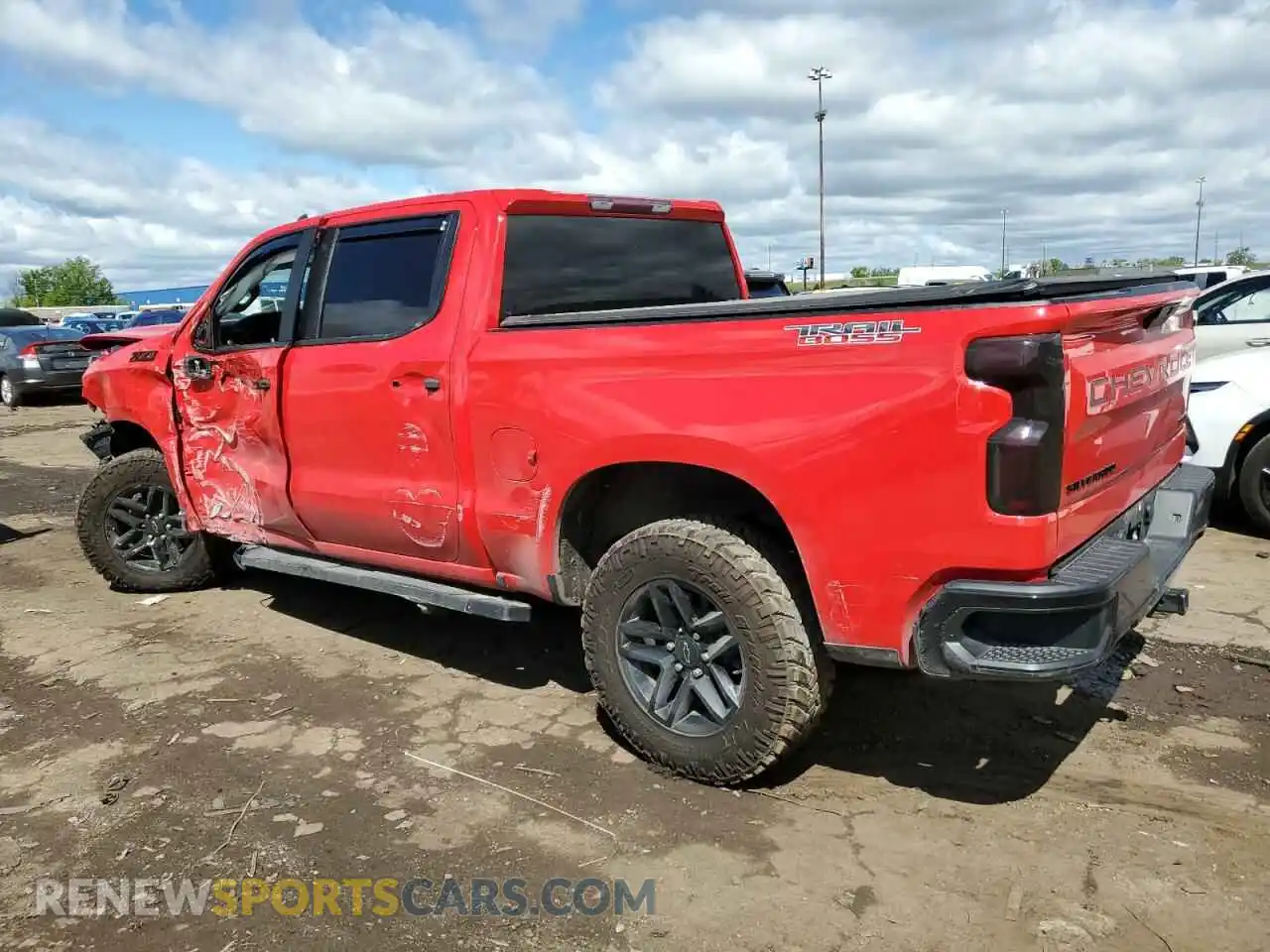 2 Фотография поврежденного автомобиля 1GCPYCEF6LZ215579 CHEVROLET ALL Models 2020