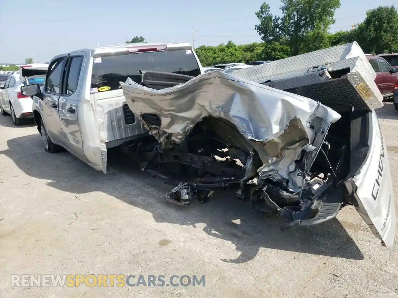 3 Photograph of a damaged car 1GCRWAEF3LZ134686 CHEVROLET ALL Models 2020