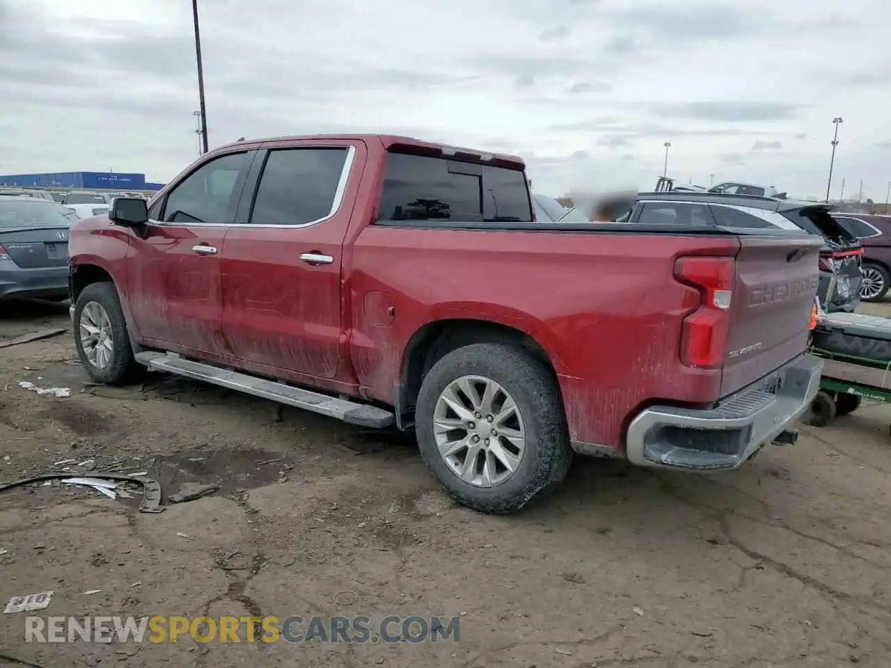 2 Photograph of a damaged car 1GCUYGEDXLZ225427 CHEVROLET ALL Models 2020