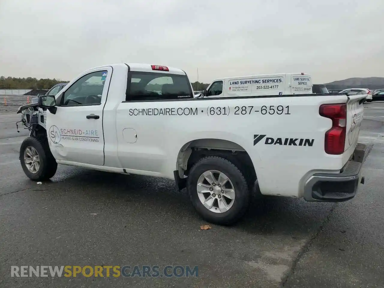 2 Photograph of a damaged car 3GCNWAEFXLG250174 CHEVROLET ALL Models 2020