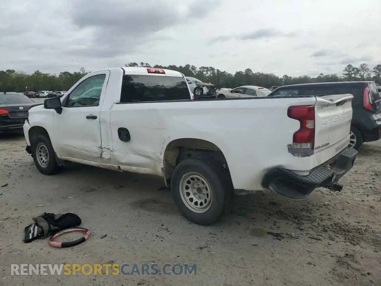 2 Photograph of a damaged car 3GCNWAEH7LG121522 CHEVROLET ALL Models 2020