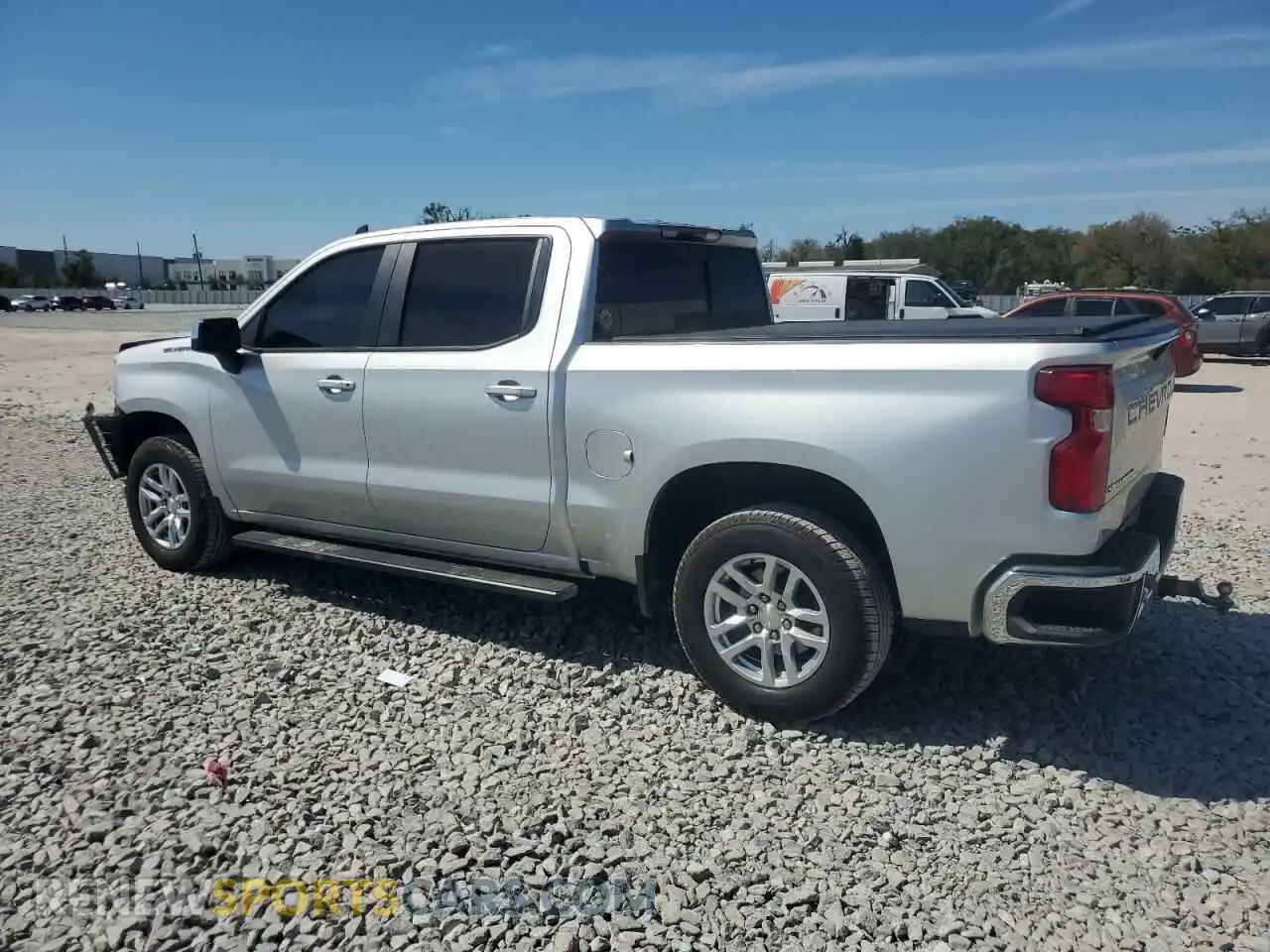 2 Photograph of a damaged car 3GCPWCED4LG212782 CHEVROLET ALL Models 2020