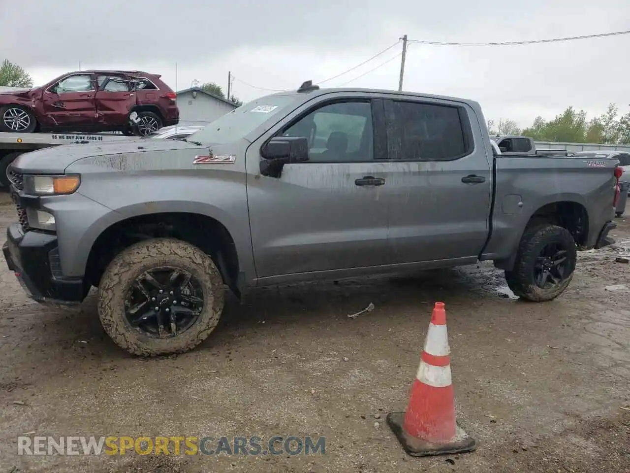 1 Photograph of a damaged car 3GCPYCEFXLG355540 CHEVROLET ALL Models 2020