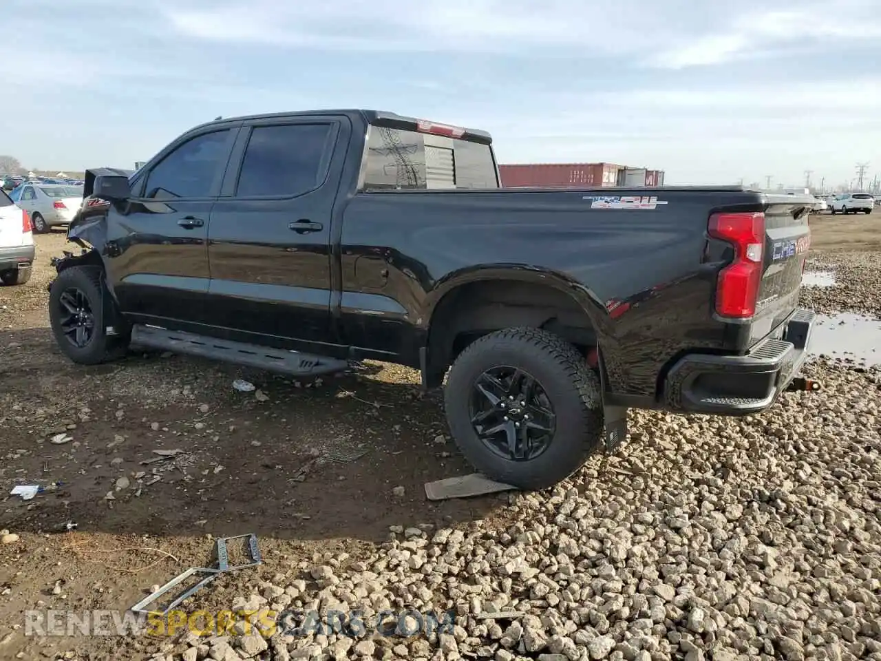 2 Фотография поврежденного автомобиля 3GCPYFED4LG372995 CHEVROLET ALL Models 2020