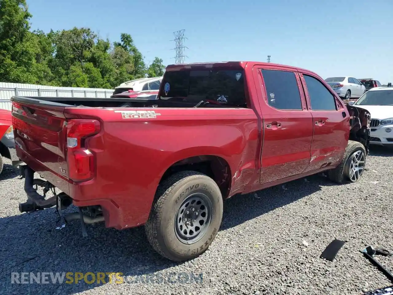 3 Photograph of a damaged car 3GCPYFED6LG179229 CHEVROLET ALL Models 2020