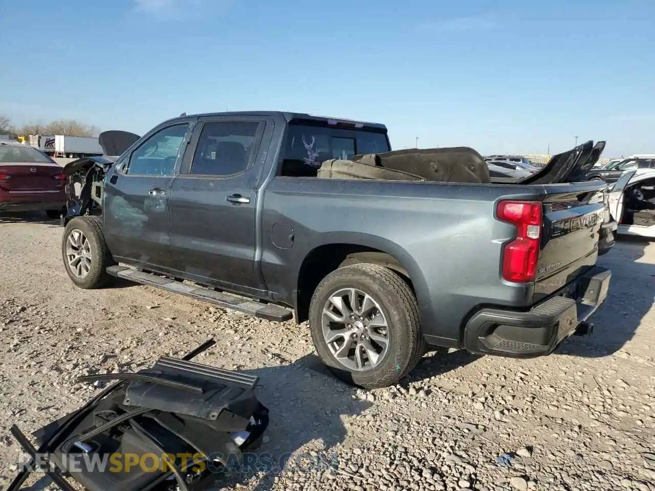 2 Photograph of a damaged car 3GCUYEEDXLG445185 CHEVROLET ALL Models 2020