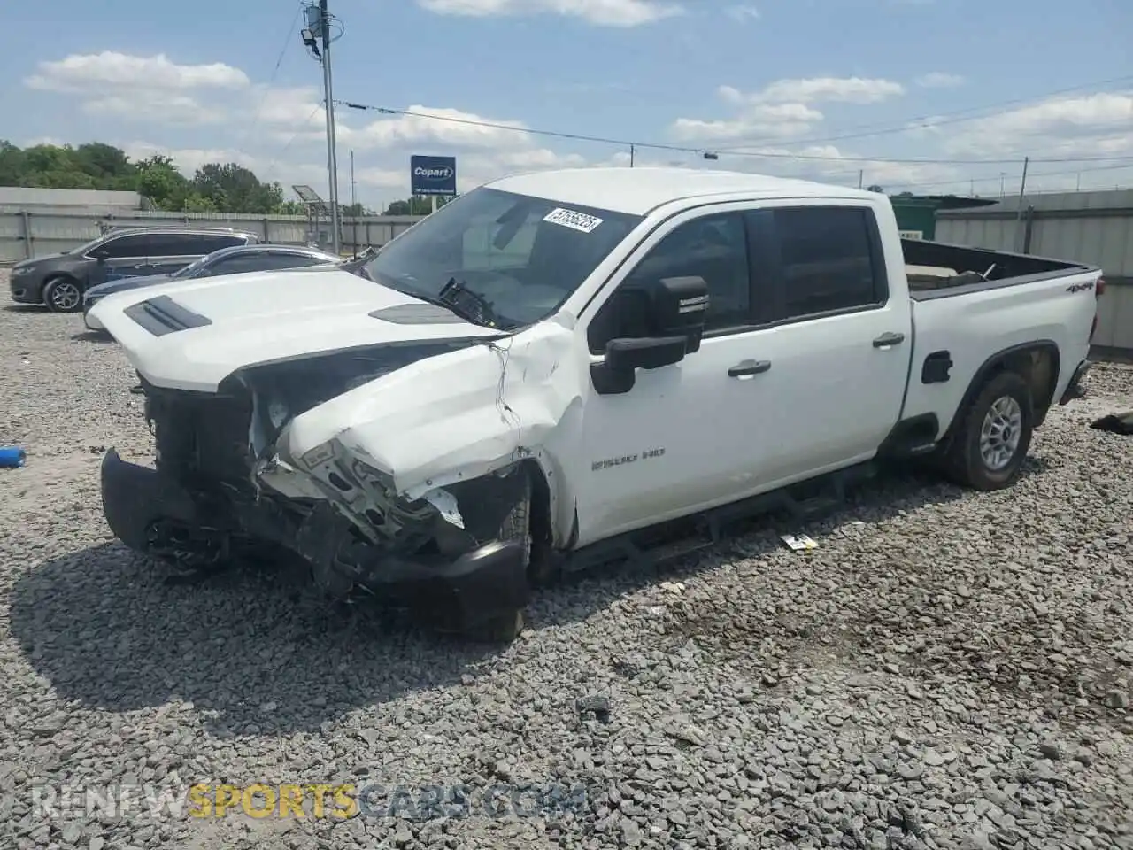 1 Photograph of a damaged car 1GC4YLE78MF232253 CHEVROLET ALL Models 2021